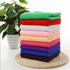 Soft, absorbent, non shedding ultra-fine fiber towel, mid-thick model, suitable for gas stations, event gift, logo design