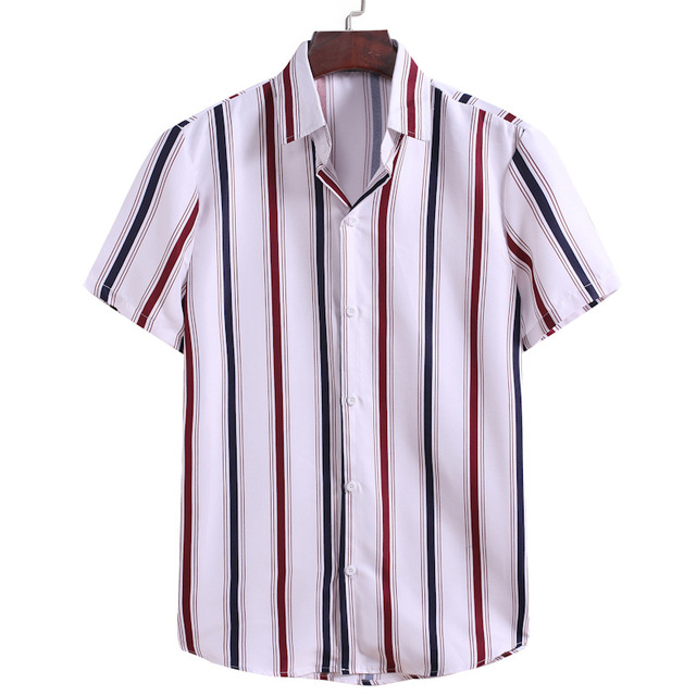 Men’s stripe casual business shirt