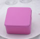 Factory direct tinplate box frosted iron square medium 8*8*4.5cm candy box gift box tea box