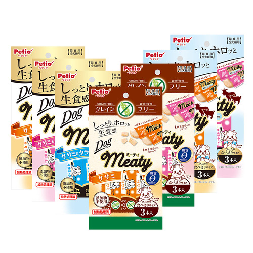 Japanese Petio Brand Dog Treats Chicken Liver Cod Fish Rewards Snacks for Puppies