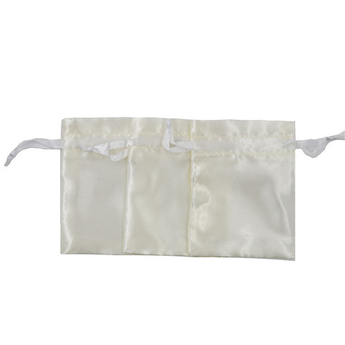 Satin bag drawstring drawstring satin bag cosmetics jewelry gift bag jewelry packaging bag 10*15cm