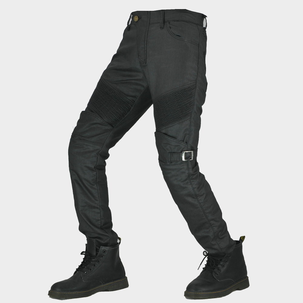 Directo de fábrica de la motocicleta pantalones vaqueros de los hombres pantalones de ciclismo impermeables pantalones de carreras retro resistente a la caída de la motocicleta Pantalones