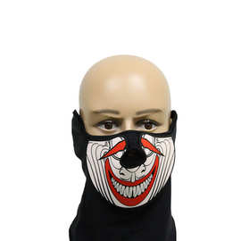 ELMASK声控发光面罩口罩发光面具LED声控发光酒吧夜店蹦迪口罩