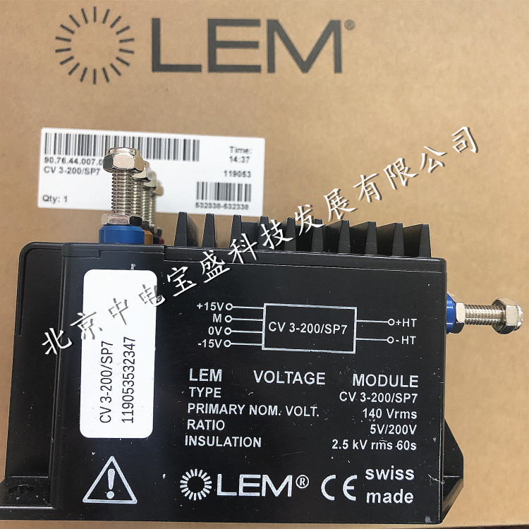 CV4-6000  LEM  电压传感器  6000V