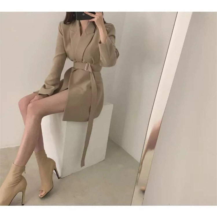 Women's Black Blazer For Women Elegant Casual Office Jacket_voghion.com