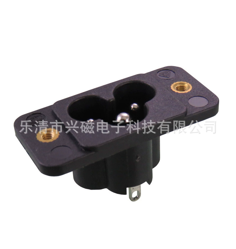 AC power socket with fixed hole Mickey Mouse socket AC-030B Xingmax manufacturer DB-6