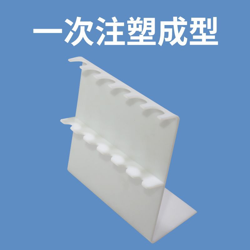 Fábrica al por mayor titular de pipeta tipo Z titular de pipeta de 6 agujeros titular de pipeta de plástico puede contener 6 piezas