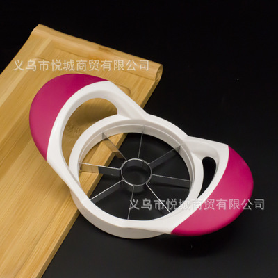 大号不锈钢削苹果神器切果器切水果懒人神器去核切块水果刀三件套|ms