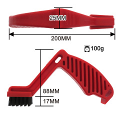 Foreign trade supply 200*105mm polishing sponge polishing disc cleaning brush sponge wax residue car beauty car washing brush