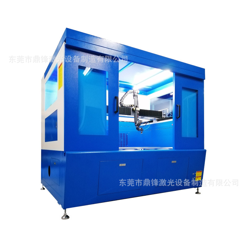 亚克力车灯三维五轴切割机  汽车中控曲面内饰三维五轴激光切割机