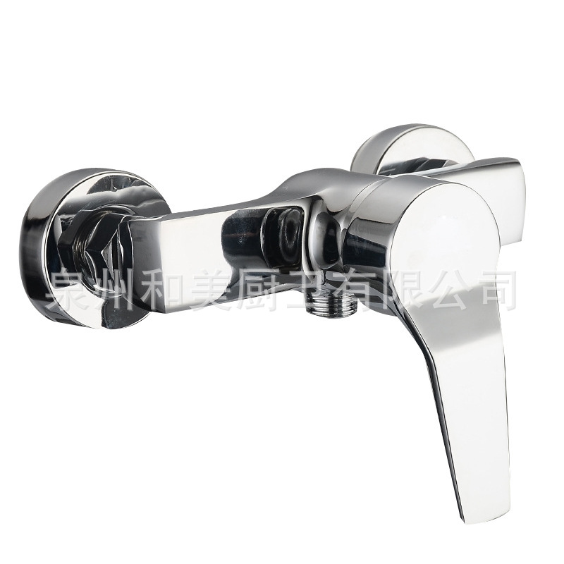 Concealed shower faucet, hot and cold water mixing valve, special faucet for bathroom shower bathtub, copper IELTS, shower downward undefined