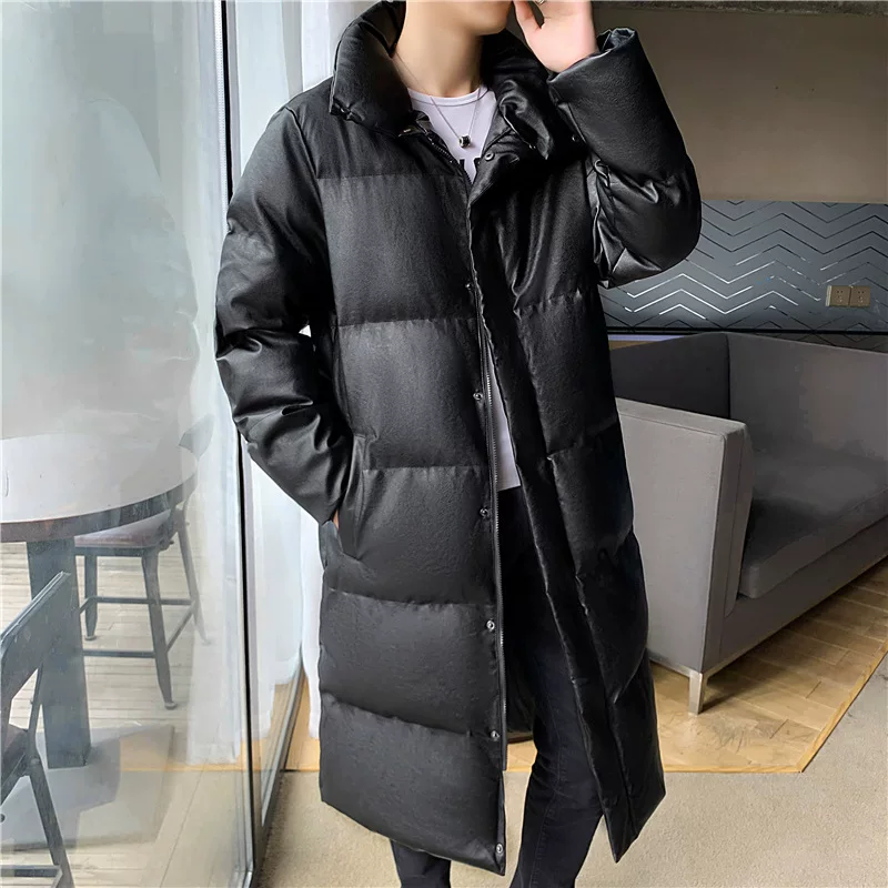 Winter long down jacket, 2022, mid-length, Korean style, plus size