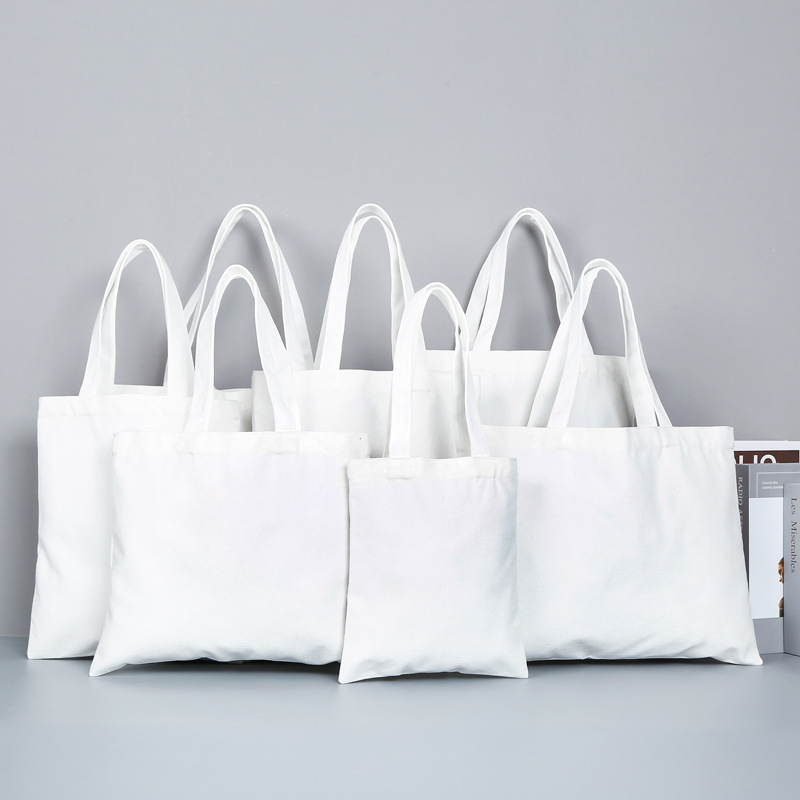 厂家帆布袋定制广告手提袋服装购物帆布包定做logo现货空白棉布袋