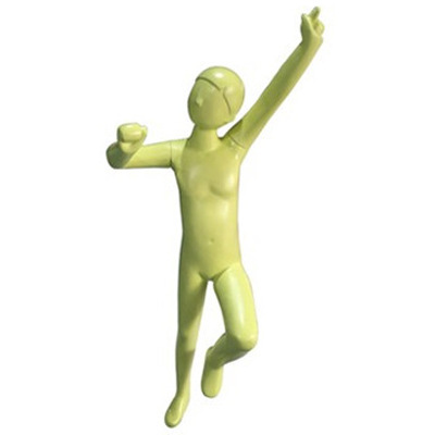 Children's glass mannequin head full body