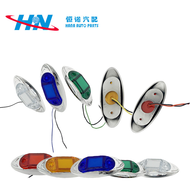 Alarma de seguridad pequeña luz trasera resaltar luz adecuada para camión trasera LED de alta calidad