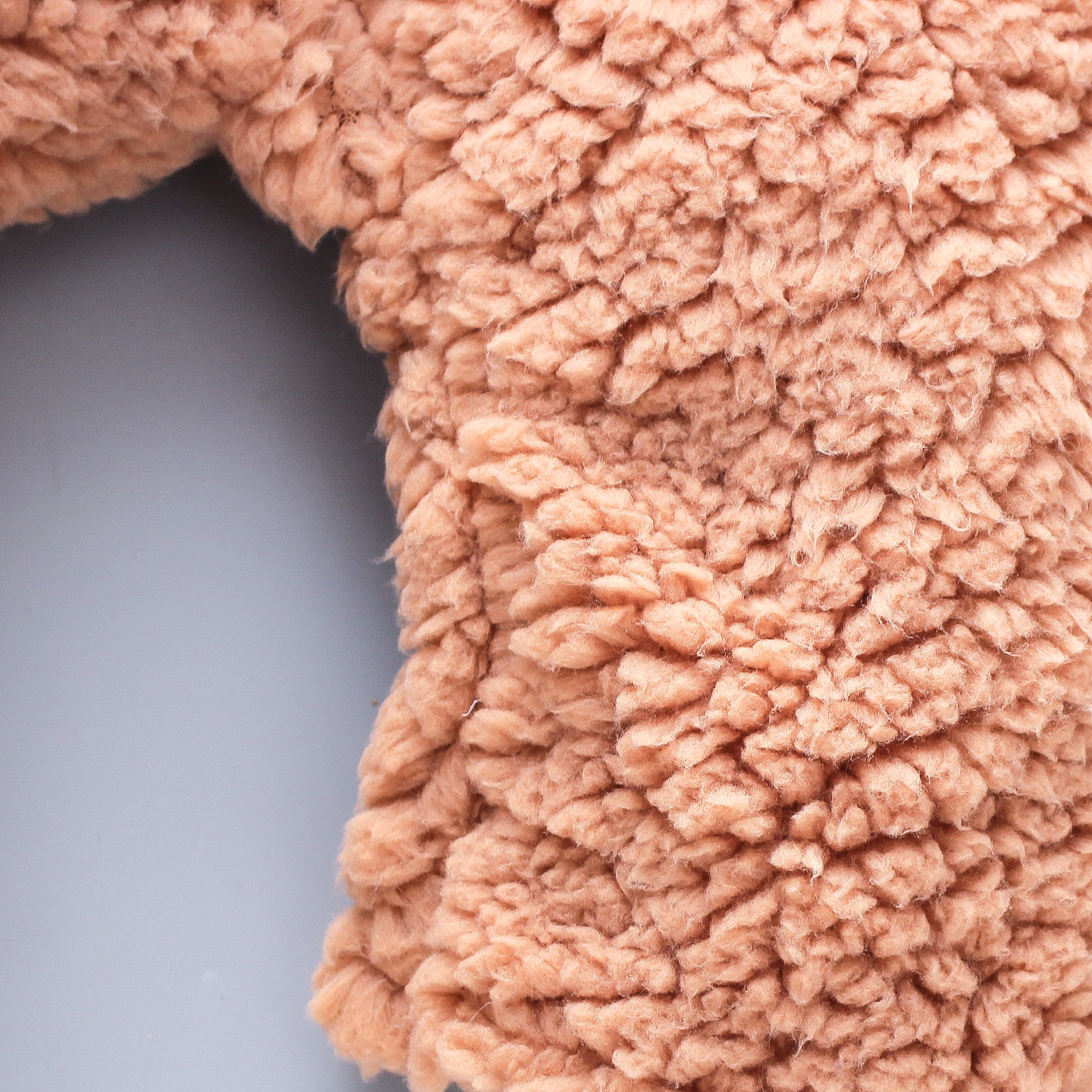 Baby and toddler jumpsuit winter 2024 children's clothing new lamb fur cartoon teddy bear embroidery thick hooded_voghion.com