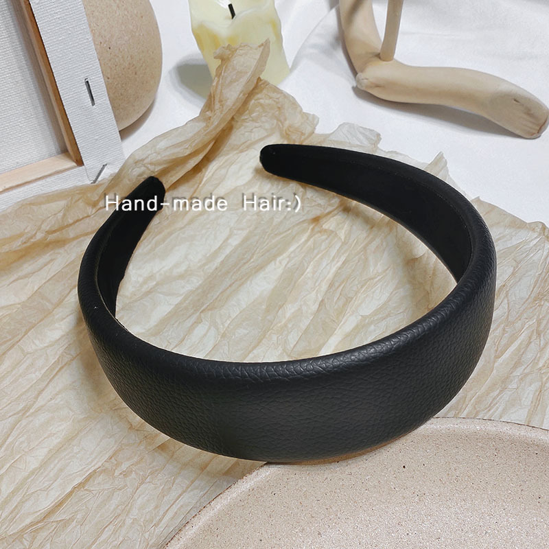 Simple New Leather Simple Headband display picture 29