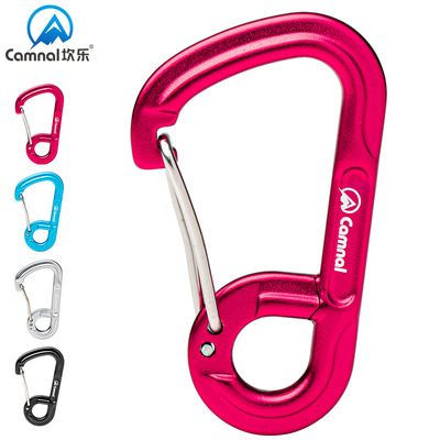 aluminium alloy Quickdraw Multi function 8 Carabiner Travel Bags Bottle Buckle Camping Hooks Key buckle