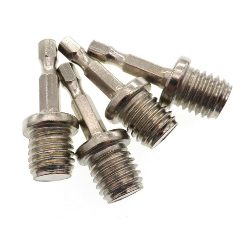Foreign trade supply power tool accessories self-adhesive disc polishing disc connecting rod hexagonal electric drill conversion head M14