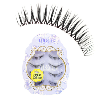 False eyelashes solar system Selling Pure handwork Net Red Natural models 4 pairs