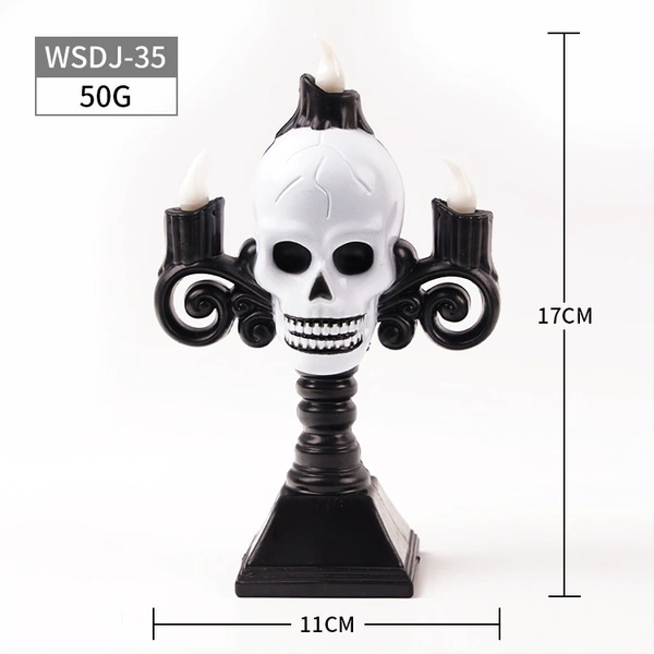 WSDJ-35, свеча в форме черепа
