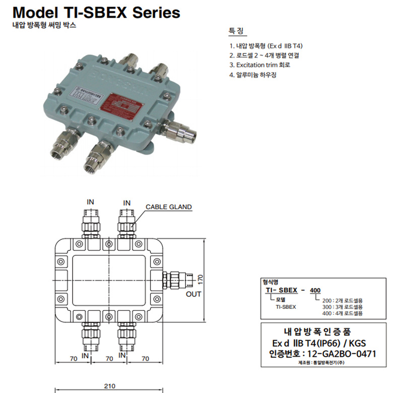 奉信韩国BONGSHIN称重系列传感器TISBEX