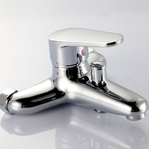 Imperial triple all-copper bath faucet, shower head, bathtub hot and cold water mixing valve, bathroom bathroom mixing valve