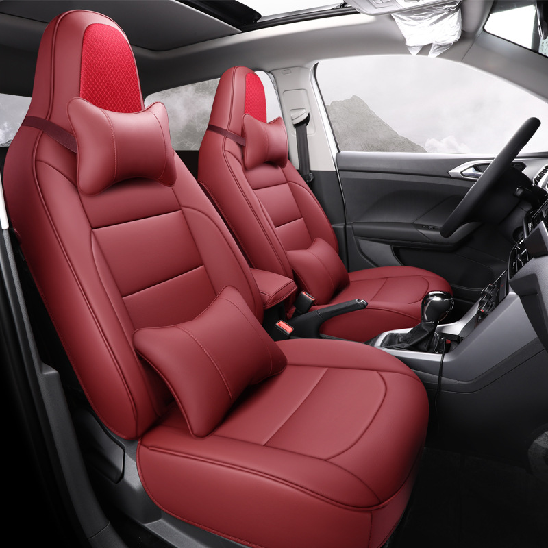 新款專車專用大衆Poloplus專用座套全包圍四季通用汽車座墊套批發