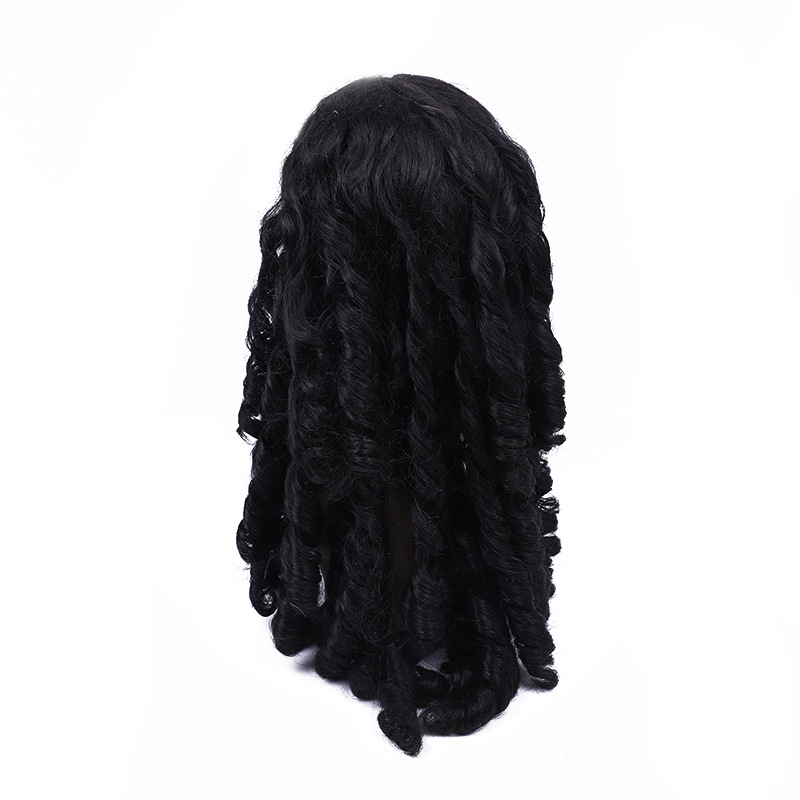 Direct sales and customization of all kinds of fashionable and sexy large curly hair wigs from the manufacturer without bangs detail image 4