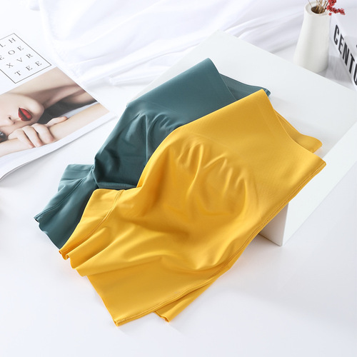 Women's tummy-control underwear, anti-exposure, summer thin, high-waisted butt-lifting, seamless leggings, safety pants, shaping body-shaping pants for women