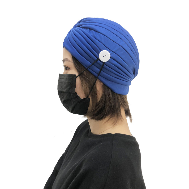 Nouveau Populaire Femmes De Masque Anti-strangulation Bande De Cheveux Sport Fitness Postiche Indien Cap Usine En Stock Usine Directe Ventes display picture 8