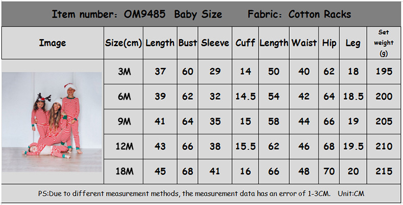 abbigliamento donna nuovo Natale genitore bambino vestito a righe stampa manica lunga casa vestiti casual vestito_voghion.com