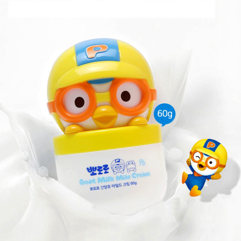 啵乐乐pororo 面霜 山羊奶 大头儿童面霜韩国进口婴幼儿脸霜 面霜|ms