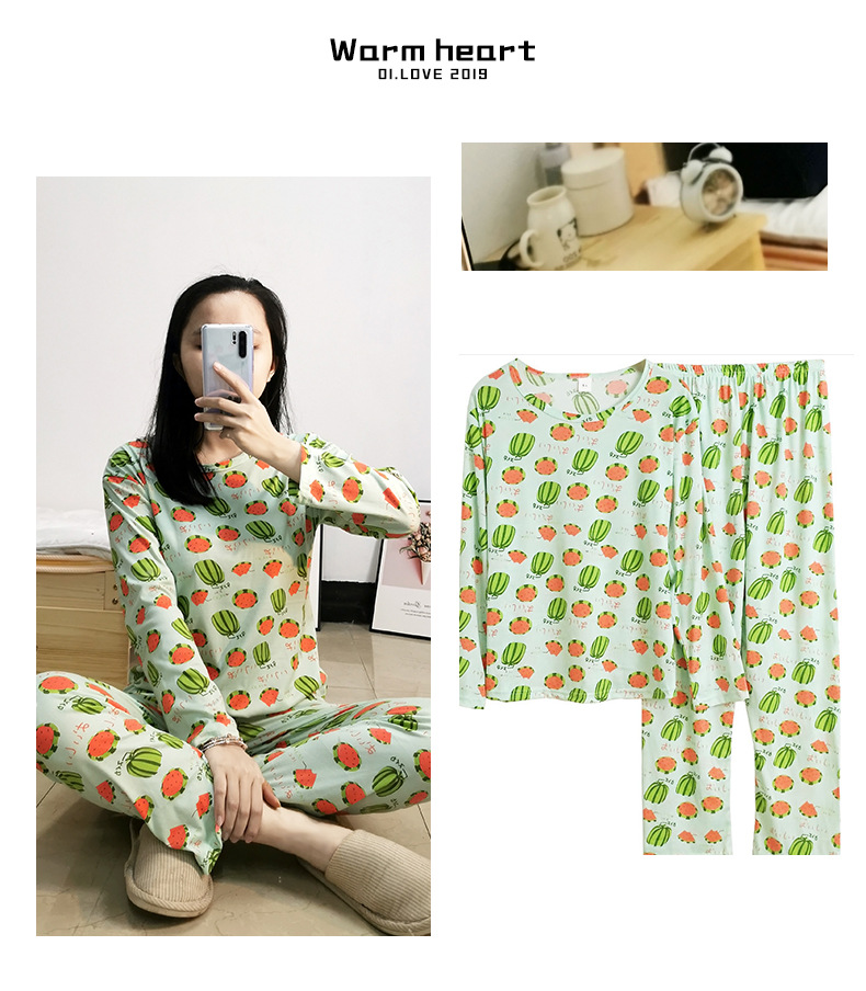 S#绿小西瓜长袖套装_15