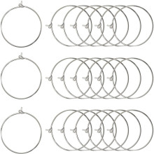 diy饰品耳饰配件 欧美热销耳圈酒杯挂件标记圆圈九字耳环圈圈