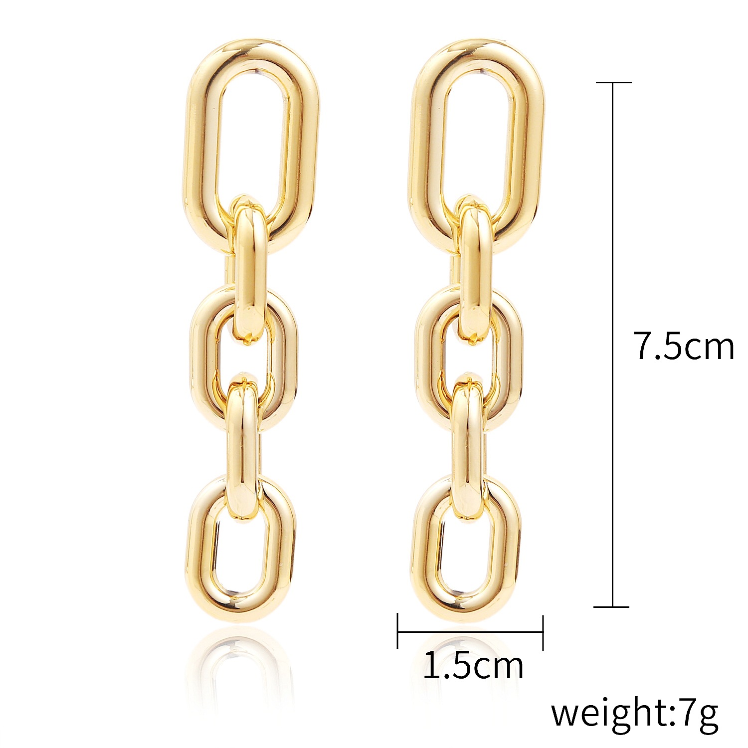 All-match Simple Alloy Earrings display picture 21