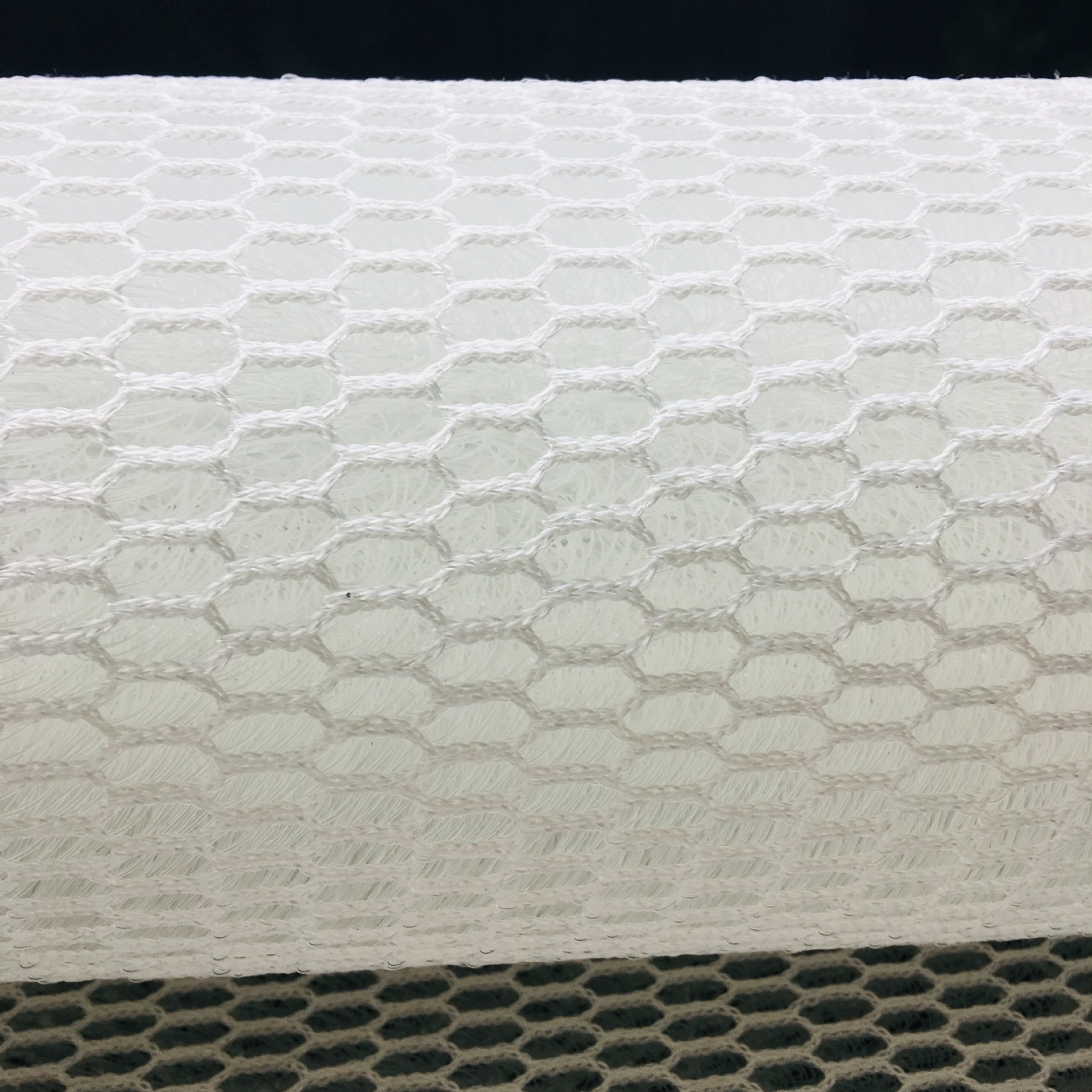 厂家沃尔康直销厚中空20mm 三明治网眼布 3d床垫材料 床垫芯材