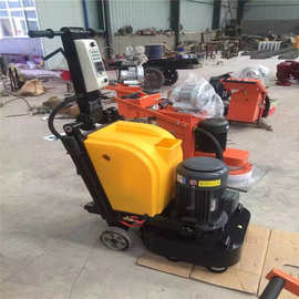 GX-600A四盘研磨机 水泥地面打磨机 手推多功能电动抹光机图片