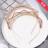 Fashionable high-end headband, wavy hair accessory, new collection, wholesale