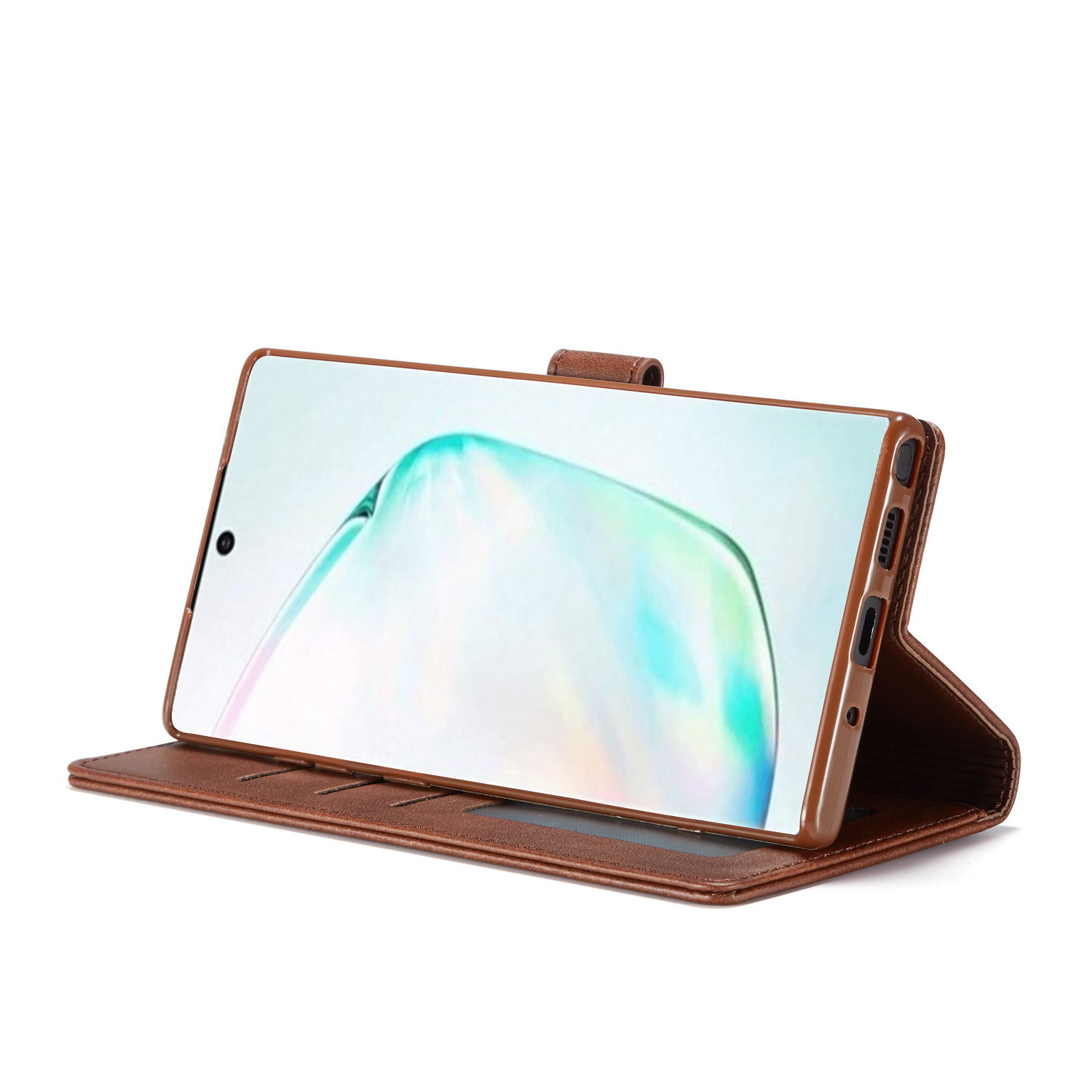 Compatible With Samsung Ultra S23 Plus Phone Note20 Protective S22 Flip Leather Case_voghion.com