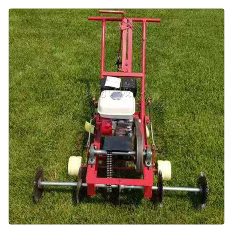 人工草坪移植划线机 天然草坪起草设备草坪切割机汽油草皮划线机