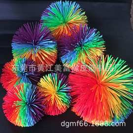 硅胶丝球  毛毛球 拉丝球 橡皮筋球 小学生沙包球 毽子球