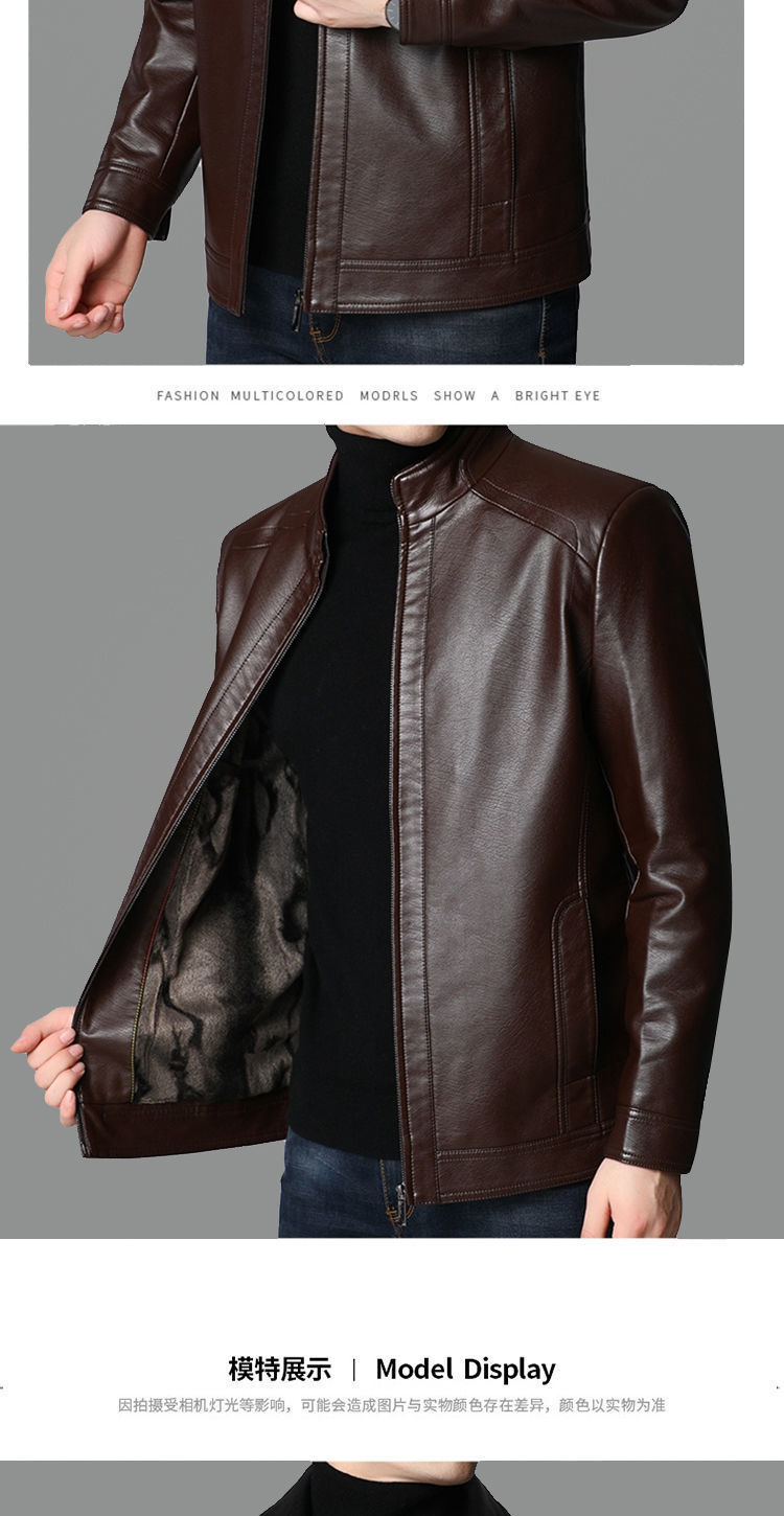 Veste en cuir homme - Ref 3443751 Image 14