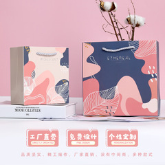 Pop style cartoon gift bag hand bag paper bag clothing shopping bag souvenir packaging bag souvenir bag