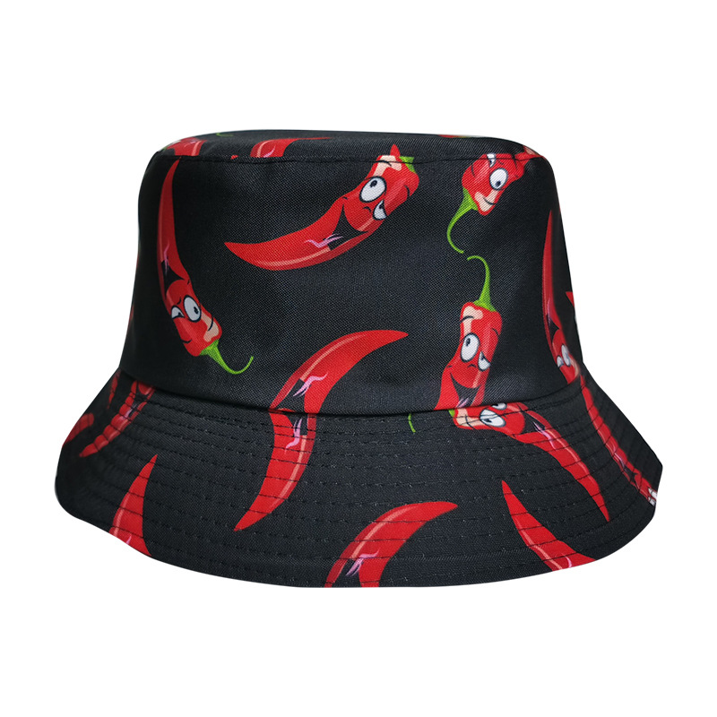 Unisex Fashion Cartoon Flower Flat Eaves Bucket Hat display picture 4