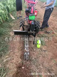 自来水管燃气管道开沟机 地埋线管道挖沟机 光缆埋线开沟机