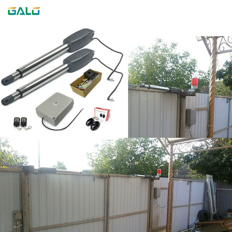 Электрический привод для распашных дверей AC220V/110V, 400 кг, с монитором, для дома или промышленного использования, умный дверной привод