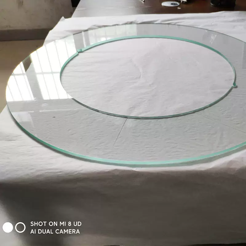 厂家支持原片玻璃切割定做 家居商用工控定位玻璃 透明钢化玻璃