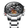 New product Senors Douyin fashion waterproof steel belt multi -functional mechanical watch