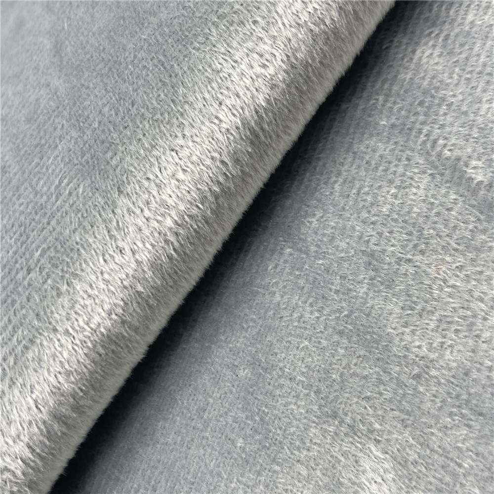 销售全涤仿超柔绒 长毛单面绒 家纺绒布便宜